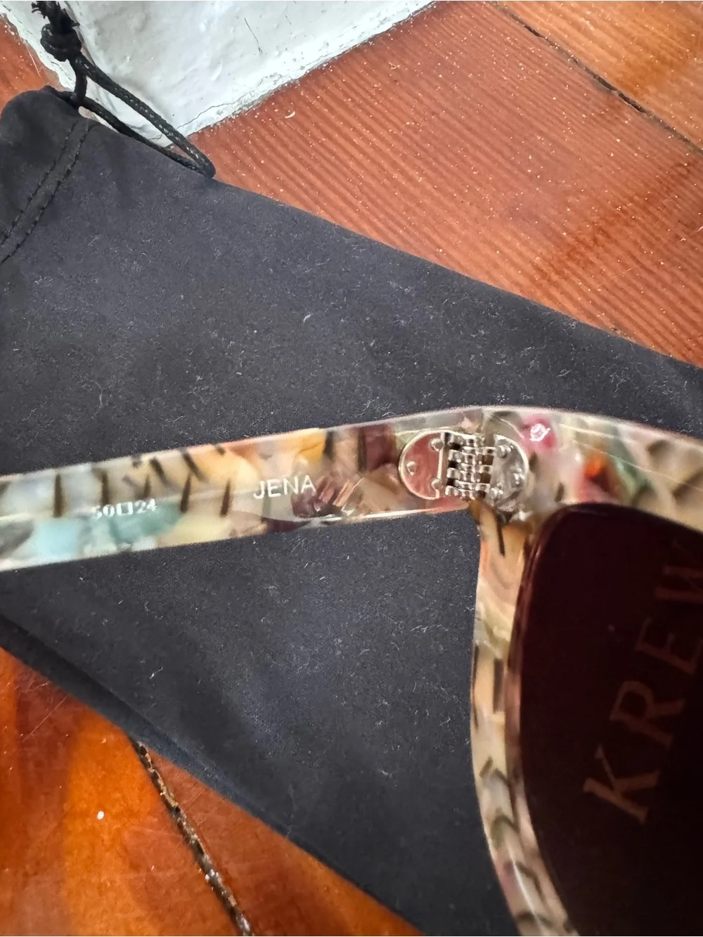 Krewe Jena Sunglasses in Confetti